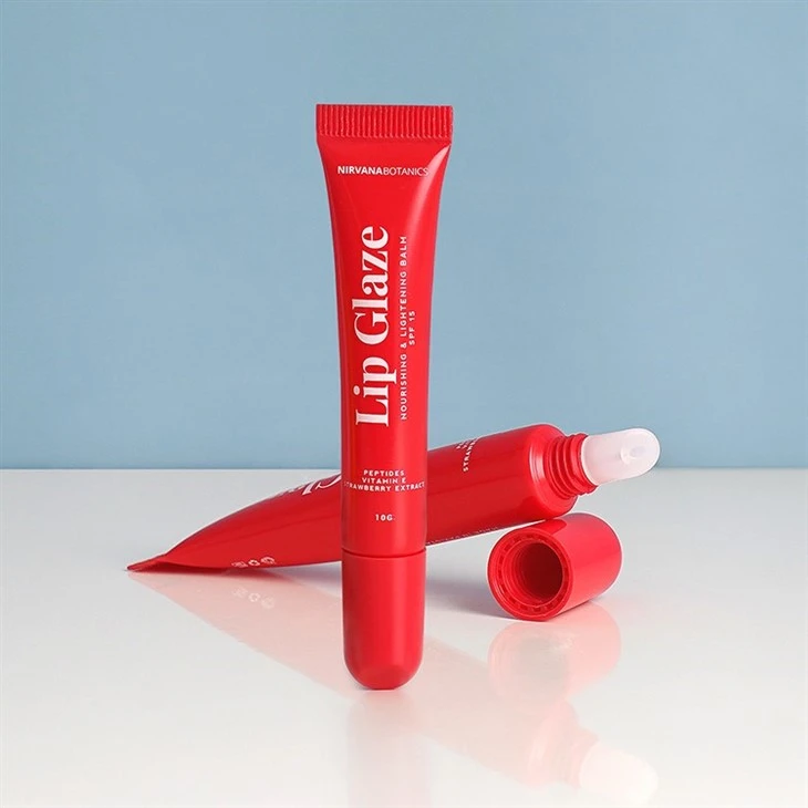 10ml Wholesale Customize Squeeze Tube Unique Mini Round Cosmetic Packaging Lip Gloss Eye Cream Container Plastic Tube