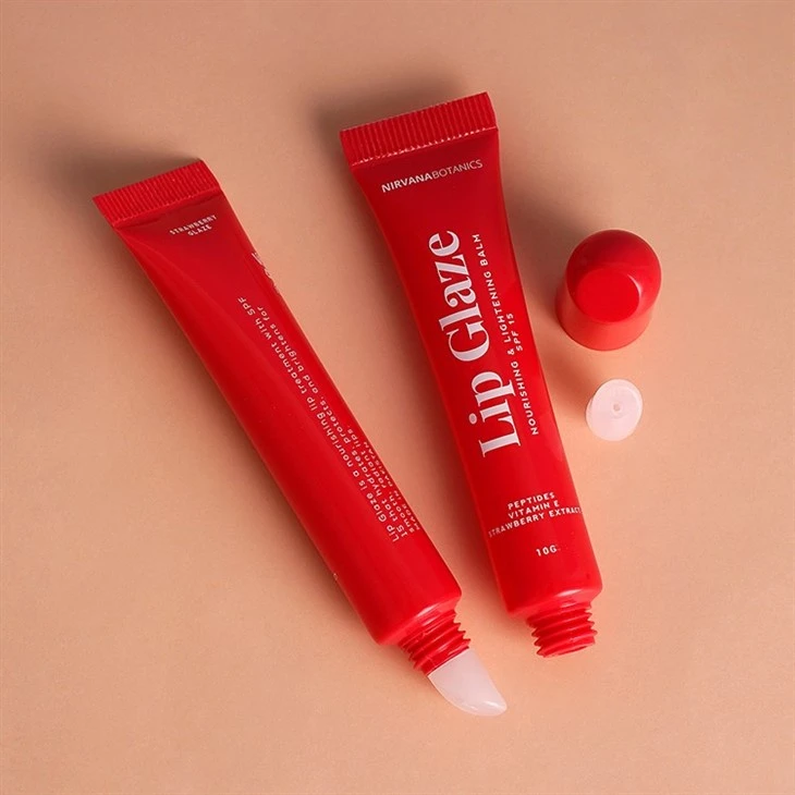 10ml Wholesale Customize Squeeze Tube Unique Mini Round Cosmetic Packaging Lip Gloss Eye Cream Container Plastic Tube