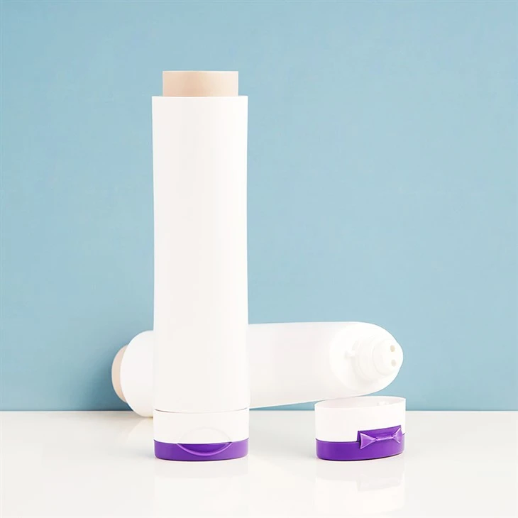 120ml Makeup Dual Chamber Cosmetic Packaging Tube