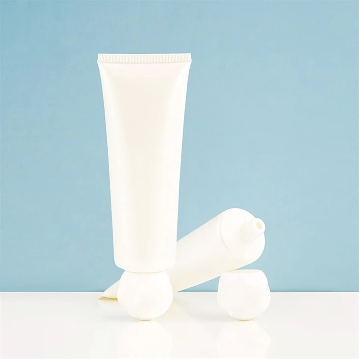 PE Cosmetic Squeeze Face Wash Cream Tube